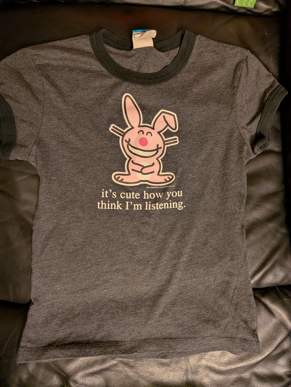 Happy Bunny Y2K Funny T‑Shirt